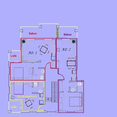 Bv 3785-1 Apartment Baska Voda